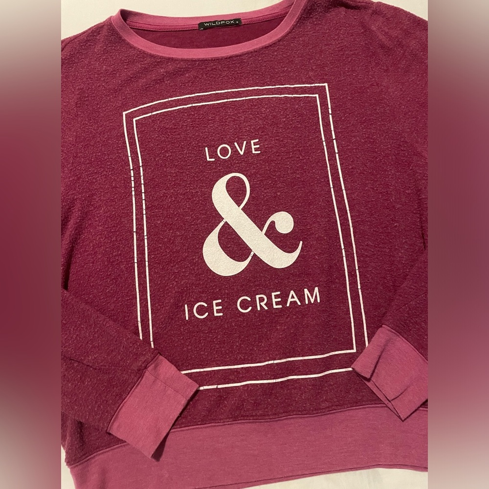 WILDFOX Love & Ice Cream Sweater